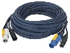 Combi Cable Powercon-Powercon/Xlr-Xlr 1,5m