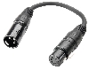 Adapterkabel XLR mann 3-pin -> XLR vr 5-pin