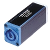 NAC3MM Powercon koppelstuk grijs-blauw