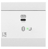 Network input panel - USB Type-C + Bluetooth (4 CH) - wit
