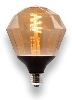 (er) Vinci E27 Led lamp kooldraadfilament + RGB, WR, parelvorm, IP65